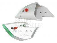 Rhys Davis Teaser Cut Bait Head - Chrome Glow Green BESTEN KUNSTKODER Angelshop