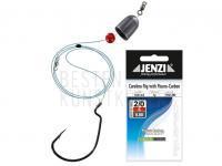 Jenzi FC-Line Carolina-Rig 0.30mm 6kg - #2/0 BESTEN KUNSTKODER Angelshop