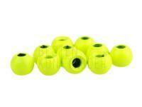 Tungsten Beads - Fluo Yellow 3.8mm BESTEN KUNSTKODER Angelshop
