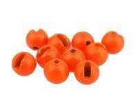 Slotted Beads - Fluo Orange 3.8mm BESTEN KUNSTKODER Angelshop