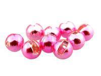 Tungsten Beads Slotted Beads - Light Metallic Pink 3.8mm BESTEN KUNSTKODER Angelshop