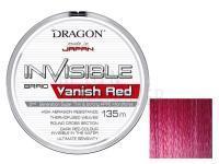 Geflochtene Schnur Dragon Invisible Vanish Red 135m 0.20mm BESTEN KUNSTKODER Angelshop