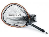 Fliegenangeln Kescher Guideline Multi Grip Landing Net RubberMesh - Large BESTEN KUNSTKODER Angelshop