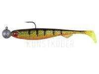 Gummifisch Fox Rage Loaded Slick Shad 13cm #4/0 15g - UV Perch BESTEN KUNSTKODER Angelshop