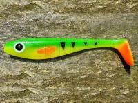Gummifisch Great Fish Rocky Ripper 13cm - fire tiger BESTEN KUNSTKODER Angelshop