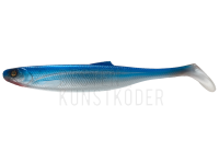 Gummifish Headbanger BangerShad 17cm 18g - Blue/withe BESTEN KUNSTKODER Angelshop