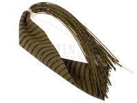 Wapsi Barred Round Rubber Medium - Mud Brown / Black BESTEN KUNSTKODER Angelshop