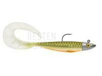 Gummifishe Delalande Zand Curly 12cm + jig head 14g - 334 - STRANGE PERCH BESTEN KUNSTKODER Angelshop