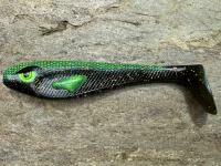 Gummifische Great Fish Rocky Ripper 10cm 2pcs - black alien