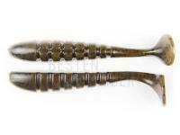 Gummifische X Zone Lures Pro Series Swammer 4" 10cm - Green Pumpkin Black Flake BESTEN KUNSTKODER Angelshop