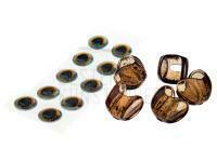 Fish Skull 5mm Eyes - Black/Brown BESTEN KUNSTKODER Angelshop