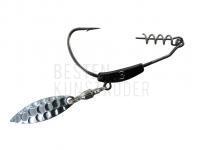 Haken Jenzi Bladed Offset-Hook #2/0  3.0g BESTEN KUNSTKODER Angelshop