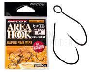 Haken Decoy Area Hook Type 1E AH-1E - #6 BESTEN KUNSTKODER Angelshop