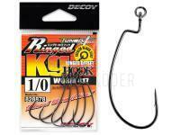 Haken Decoy Ringed Kg Hook Worm417 NS Black - #2 BESTEN KUNSTKODER Angelshop