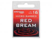 Haken Drennan Red Bream Micro Barbed - #16 BESTEN KUNSTKODER Angelshop