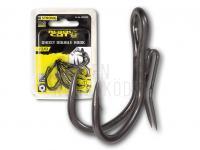 Black Cat Haken Ghost Double Hook DG Coating BESTEN KUNSTKODER Angelshop