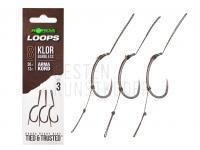Haken Korda Loop Rigs Klor Barbless #8B 30lb 13kg 3pcs