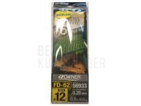 Owner Barbless hooks with leaders Method Feeder FD-62 Pellet Band BESTEN KUNSTKODER Angelshop