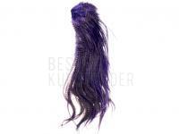 Hareline Dubbin Half Grizzly Saddle - #298 Purple BESTEN KUNSTKODER Angelshop