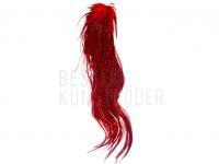 Hareline Dubbin Half Grizzly Saddle - #310 Red BESTEN KUNSTKODER Angelshop