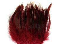 Hareline Woolly Bugger Saddle - Claret BESTEN KUNSTKODER Angelshop