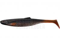 Gummifish Headbanger BangerShad 22cm 42g - Black/Orange BESTEN KUNSTKODER Angelshop