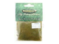 Hemingway`s All Round Dubbing - Gold Olive Dark BESTEN KUNSTKODER Angelshop