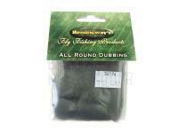 Hemingway`s All Round Dubbing - Light Gray BESTEN KUNSTKODER Angelshop