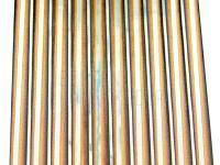 Hemingways Synthetic Tapered Peacock Quill - Holo Light Orange BESTEN KUNSTKODER Angelshop