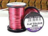 Hends Flat Colour Wire Medium - BRIGHT VINE RED BESTEN KUNSTKODER Angelshop