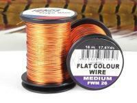 Hends Flat Colour Wire Medium - PALE ORANGE BESTEN KUNSTKODER Angelshop