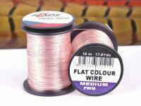 Hends Flat Colour Wire Medium - PINK LIGHT BESTEN KUNSTKODER Angelshop