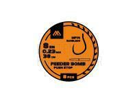 Mikado Feeder Bomb MF14 Rigs Push Stop 0.20mm/38cm - #12