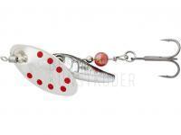 Köder Savage Gear Sticklebait Spinner #2 7.3g - Dirty Silver Red BESTEN KUNSTKODER Angelshop
