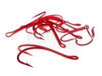 Fliegenhaken Partridge Patriot Double Up-Eye Red Nickel #12 BESTEN KUNSTKODER Angelshop