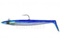 Gummifisch Savage Gear Sandeel V2 18cm 86g 2+1pcs - Blue Pearl Silver BESTEN KUNSTKODER Angelshop