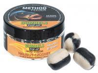 Jaxon Dumbels Duo Color Pop-Up Method Feeder 30g 8/10mm - Halibut-Garlic BESTEN KUNSTKODER Angelshop