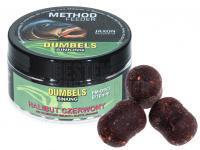 Jaxon Dumbels Sinking Method Feeder 50g 8/10mm - Red Halibut BESTEN KUNSTKODER Angelshop