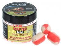 Jaxon Wafter Duo Color Mini Method Feeder 15g 6mm - Strawberry-Cream BESTEN KUNSTKODER Angelshop