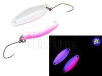 Forellen Blinker Nories Masukuroto 2.9g - #003 (Perlwhite Pink / Perl) UV BESTEN KUNSTKODER Angelshop