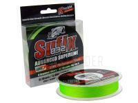 Sufix 832 Advanced Superline 120m 0.24mm - neon lime BESTEN KUNSTKODER Angelshop