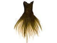 Ewing Neck Tip Dyed Over White - Olive BESTEN KUNSTKODER Angelshop