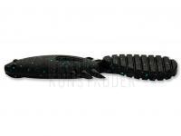 Gummifish Keitech Paddlin' Beaver 3.5" 89mm - 312S Black Blue FLK BESTEN KUNSTKODER Angelshop