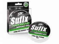 Geflochtene Schnur Sufix Nanobraid 0.08mm 100m - Aqua camo BESTEN KUNSTKODER Angelshop