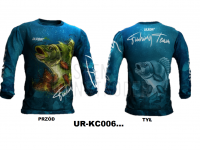 Jaxon T-Shirt Jaxon blue perch BESTEN KUNSTKODER Angelshop