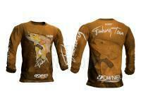 Jaxon Jaxon Long Sleeve T-Shirt trout - brown BESTEN KUNSTKODER Angelshop