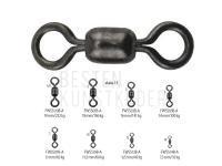 Swivel A.F.W. MIGHTY-MINI/STAINLESS STEEL no. 12 BESTEN KUNSTKODER Angelshop