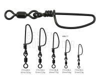 Swivel with Snap A.F.W. MIGHTY-MINI/STAINLESS STEEL no. 1 BESTEN KUNSTKODER Angelshop