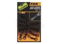 FOX Wirbel Edges Kwik Change Hook Swivels BESTEN KUNSTKODER Angelshop