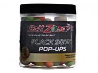 BaitZone Pop-Ups 250ml 12 & 15 mm - Black Squid